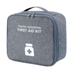 CE255 에코라이프 고급 여행용파우치 구급약품 수납(대형)