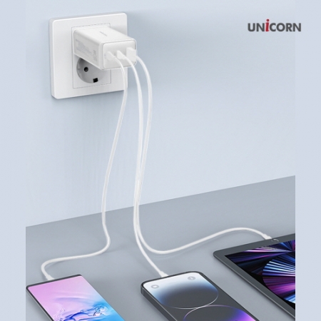 유니콘 KA-100PD 듀얼3포트 퀵차지 PD 100W PPS GaN2 초고속 2.0 충전기 #4