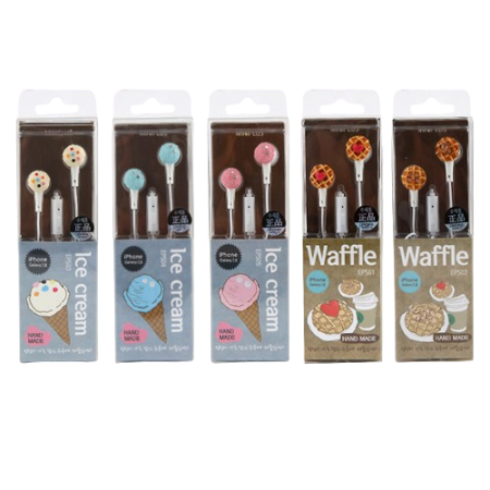 EPS시리즈 미니어쳐 핸드메이드 수제이어폰 아이스크림 #2