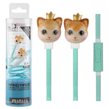 미니로 미니어쳐 핸드메이드 수제이어폰 [동물］MO1000 #4