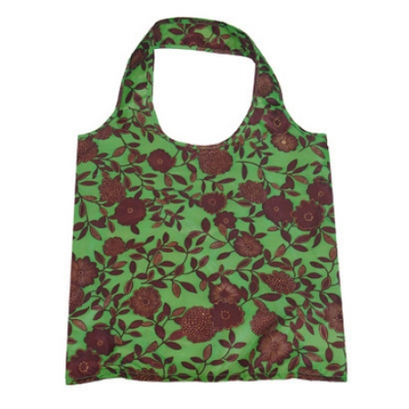 덩쿨꽃무늬 원통접이식 고리형 장바구니 #4