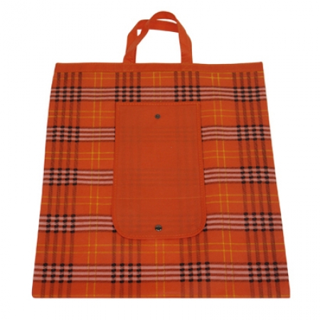 체크컬러 똑딱이 장바구니 420*480mm #3