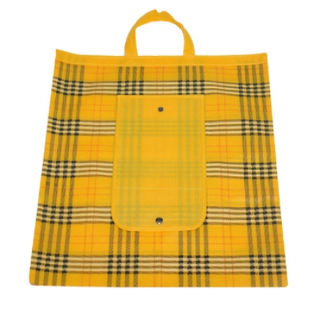 체크컬러 똑딱이 장바구니 420*480mm #2