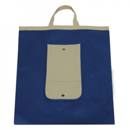 단색 부직포 똑딱이 장바구니 420*480mm #3