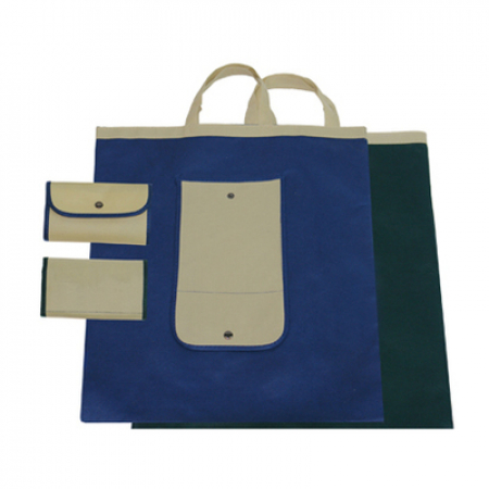 단색 부직포 똑딱이 장바구니 420*480mm #2