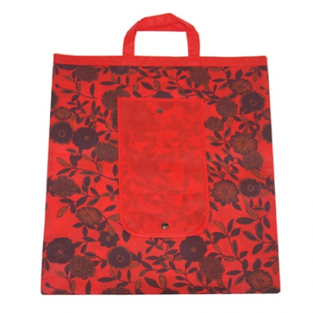 큰꽃무늬 똑딱이 장바구니 420*480mm #4