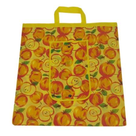 사과무늬 똑딱이 장바구니 420*480mm #3