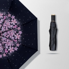 EL 벚꽃 수동양산 3단우산 CHH448