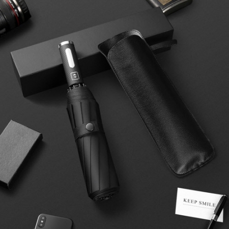 EL 가죽케이스 완전자동 3단우산 CHH469 #2