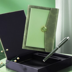 CH358 모던오피스 오리엔틱 버클 포인트 메모장 다이어리 세트 A5
