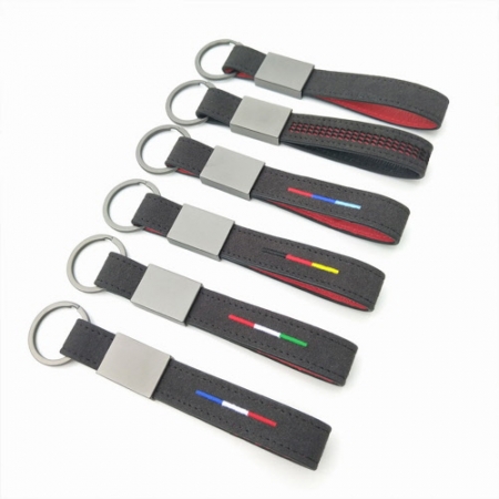 CH565 에코라이프 블랙에디션 스웨이드가죽 자동차키링 키홀더 열쇠고리 #2