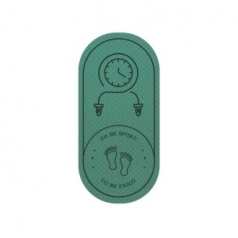 CH534 더바디 프리미엄 홈트레이닝 충격 흡수 밀림 방지 요가매트 140cm*66cm*0.6cm