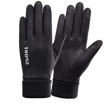 밀리어스 방한장갑 스웨이드 장갑 따뜻한 장갑 터치장갑 #4