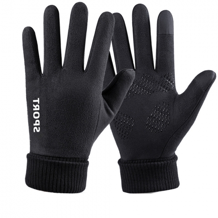 밀리어스 방한장갑 스웨이드 장갑 따뜻한 장갑 터치장갑 #5