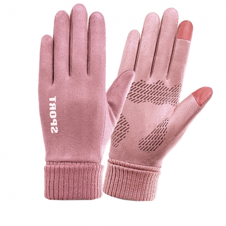 밀리어스 방한장갑 스웨이드 장갑 따뜻한 장갑 터치장갑 #6