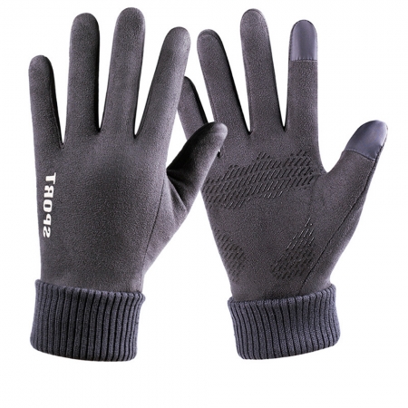 밀리어스 방한장갑 스웨이드 장갑 따뜻한 장갑 터치장갑 #3