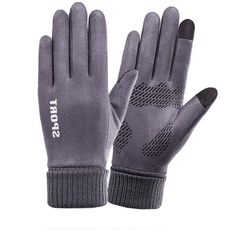 밀리어스 방한장갑 스웨이드 장갑 따뜻한 장갑 터치장갑 #2