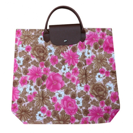 WS.289O 꽃무늬 후다 장바구니 420*390*100mm #4