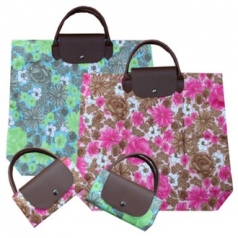 WS.289O 꽃무늬 후다 장바구니 420*390*100mm