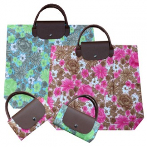 WS.289O 꽃무늬 후다 장바구니 420*390*100mm
