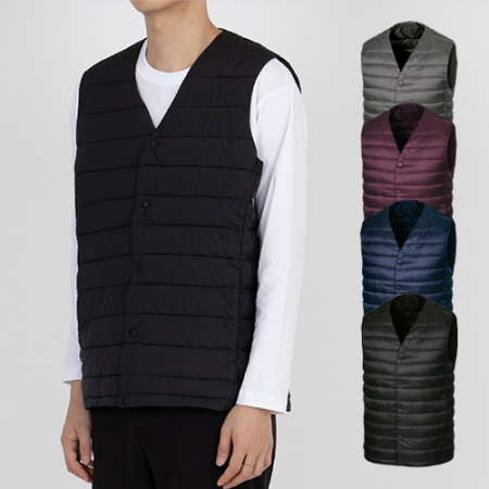남성 여성 필굿 경량 패딩 조끼 (M-3XL) #3