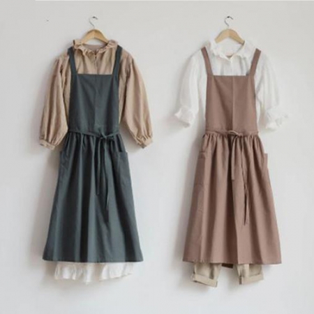 카오스 방수 다용도 린넨 앞치마 #2