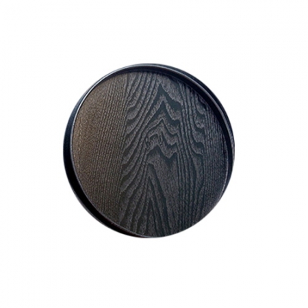 EL 2종 라운드 목재쟁반 CIH049 #2