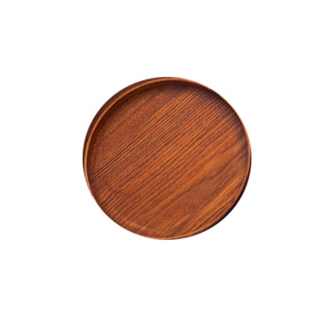 EL 2종 라운드 목재쟁반 CIH050 #2