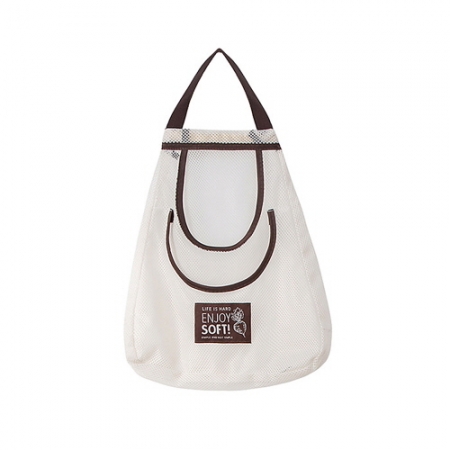 CI260 에코라이프 매쉬원단 벽걸이형 시장가방 더블 #2