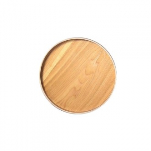 EL 라운드 목재트레이(37.5) CIH059