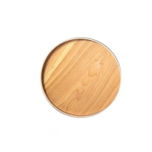 EL 심플 라운드 목재쟁반(21) CIH051