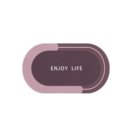 CH897 에코라이프 트랜디 심플리시티 라운드 욕실매트 발매트(40*60) #2