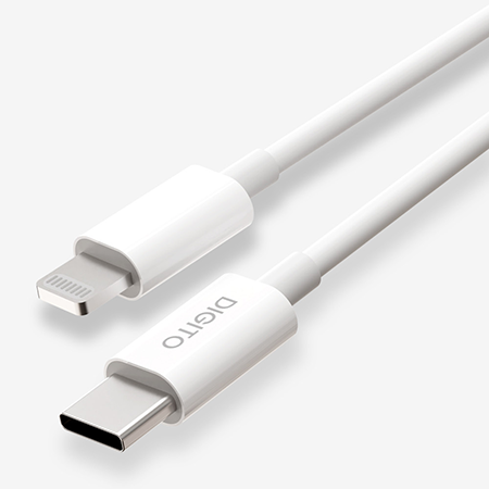 디지토 27W Cto 8핀 아이폰 고속케이블 PD 고속충전 데이터전송 라이트닝 케이블 #3