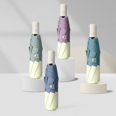 CH470 에코라이프 파스텔 투톤 완전자동 3단우산 #3