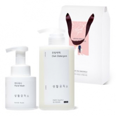 생활공작소 핸드워시 주방세제 2조 선물세트