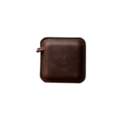 EL 빈티지 레더 라운드 미니줄자 CHH848