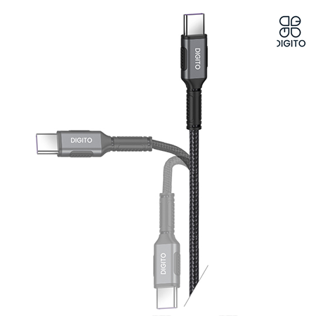 디지토 60w ctoc 휴대폰 갤럭시 아이폰 c타입 초 고속 충전 데이터 케이블 3.0m, DT-CTOC30M #4