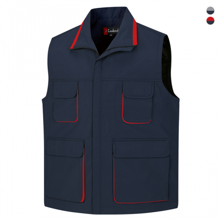 랜더스 매직 오피스 베스트 작업복 단체조끼 남녀공용 #2