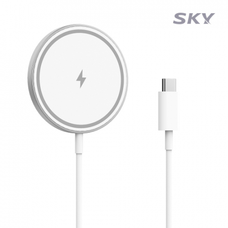 스카이 SKY-W25Mag 필 W25 Mag 마그네틱 맥세이프 호환 15W 고속 무선 충전기 #2