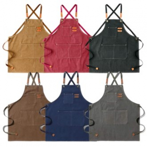 오렌지아 캔버스 바리스타 앞치마, 카페 공방
