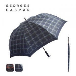 GG 가스파 70 타탄 체크 패턴 장우산