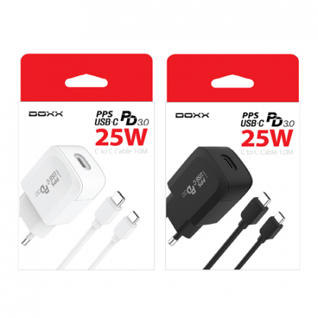 DOXX DX-PPS25W PD25W 초고속 충전기 CtoC 케이블포함 #4