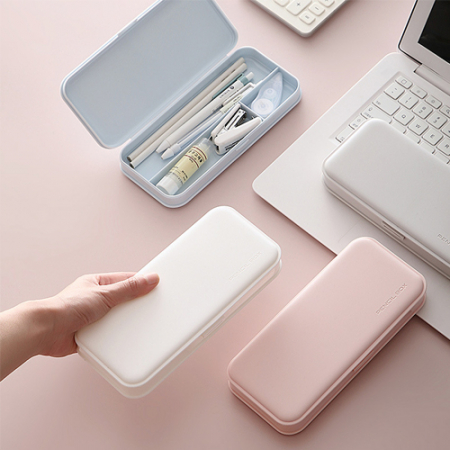 신학기 사각 필통 무지 심플 연필통 학용품 #2