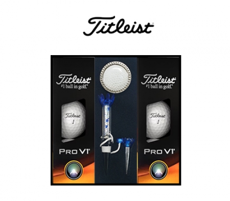 타이틀리스트 NEW PRO V1 6구 볼마커 자석티 클립 세트 #2