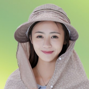 밀리어스 여름 자외선 차단 그늘막 햇빛 가리개 썬캡 모자 여성용