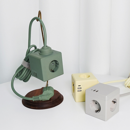 에코너 MT03 큐브 멀티탭 전선형 3m (3구/C타입/USB) #8