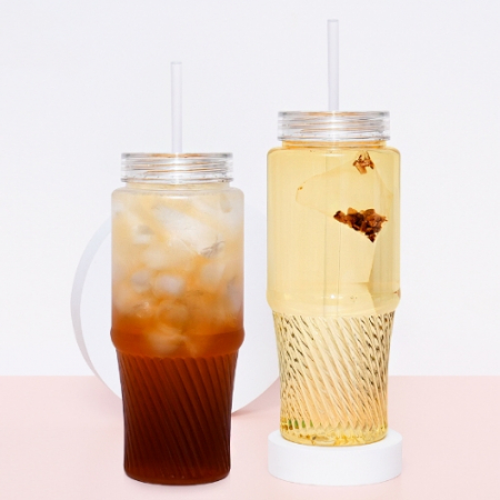 웨이브 아이스 텀블러 대용량 900ml // 빨대포함 #2