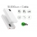 슬림 핏 200W 10,000mAh 고속 보조배터리, 20W 3대 동시충전 고속배터리 PD3.0 슬림피트 10000mah 보조배터리+케이블 SPE-PA10DPQ