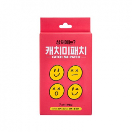 캐치미 스팟 패치 원터치 60P 파우치 여드름패치 피부 트러블 상처커버 방수 습윤밴드 #3