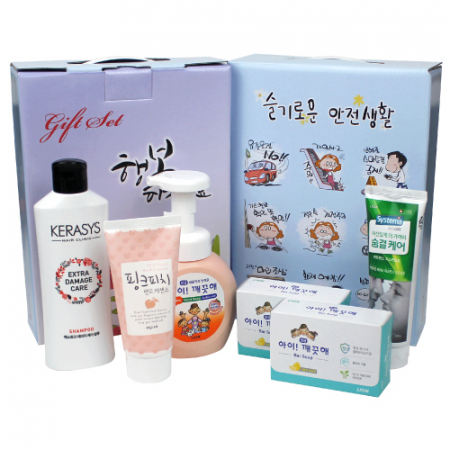 케라시스 샴푸+아이깨끗해 핸드워시+과일나라 핸드크림+아이깨끗해 비누+시스테마 숨결치약 세트 #2